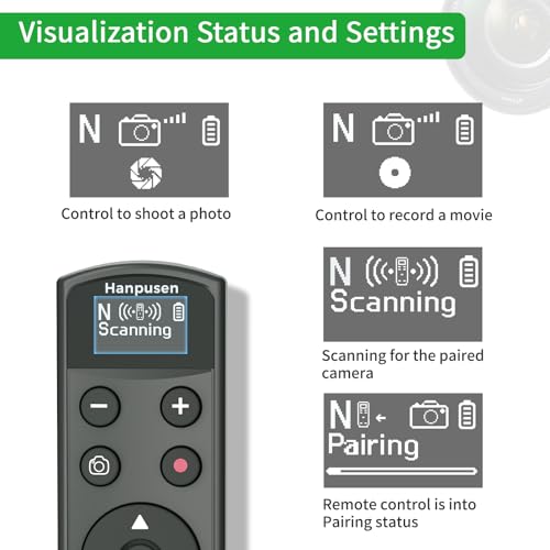 for Nikon Rechargeable Shutter Release,Wireless Camera Remote Control Rechargeable for Nikon