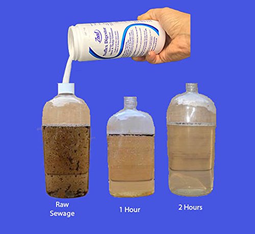 Zaal NoFlex Digestor Boat and RV Sewage Treatment | Liquifies and Removes Sludge, BuildUps, Neutralizes Bad Odors, Eliminates Waste | No Harsh Chemicals, Leaves Septic Tank Clean, Healthy and Odorless