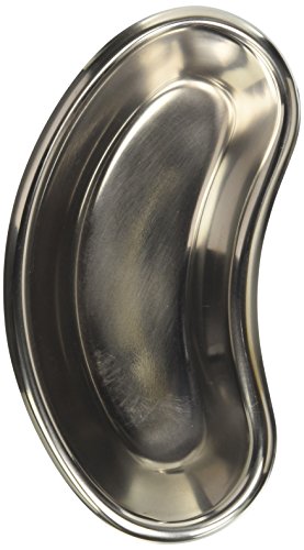 GIMA Instruments GB Stainless Steel Kidney Dish, Deep, 162 x 77 x 31 mm