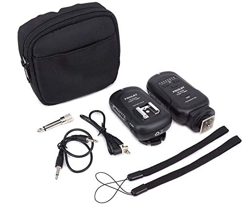 PHOLSY Wireless Flash Trigger Kit Remote Speedlite Trigger