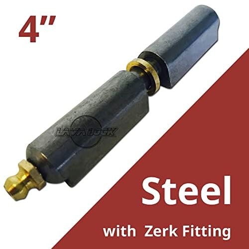 4" BBQ Smoker Bullet 4 in. Hinge 4 inch Hinges Stove Weld On Pit (4)