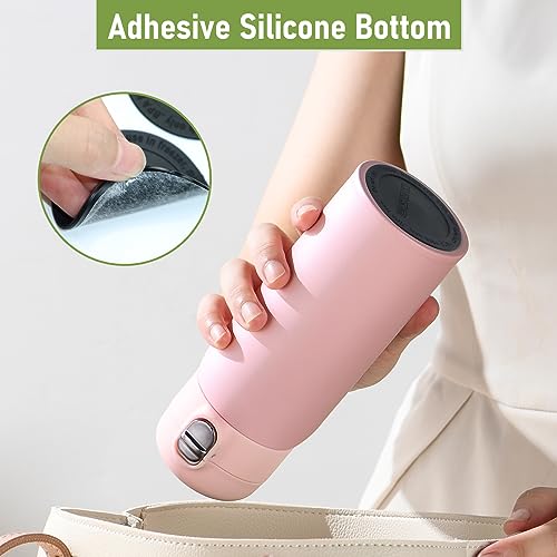 HOYDATE Rubber Bottoms for Sublimation Tumblers,Protective Anti-Slip Silicone Bottoms with Adhesive for Skinny Tumblers, Thermal Bottle,Mason Jars (56mmX120Pcs) 56mmX120Pcs