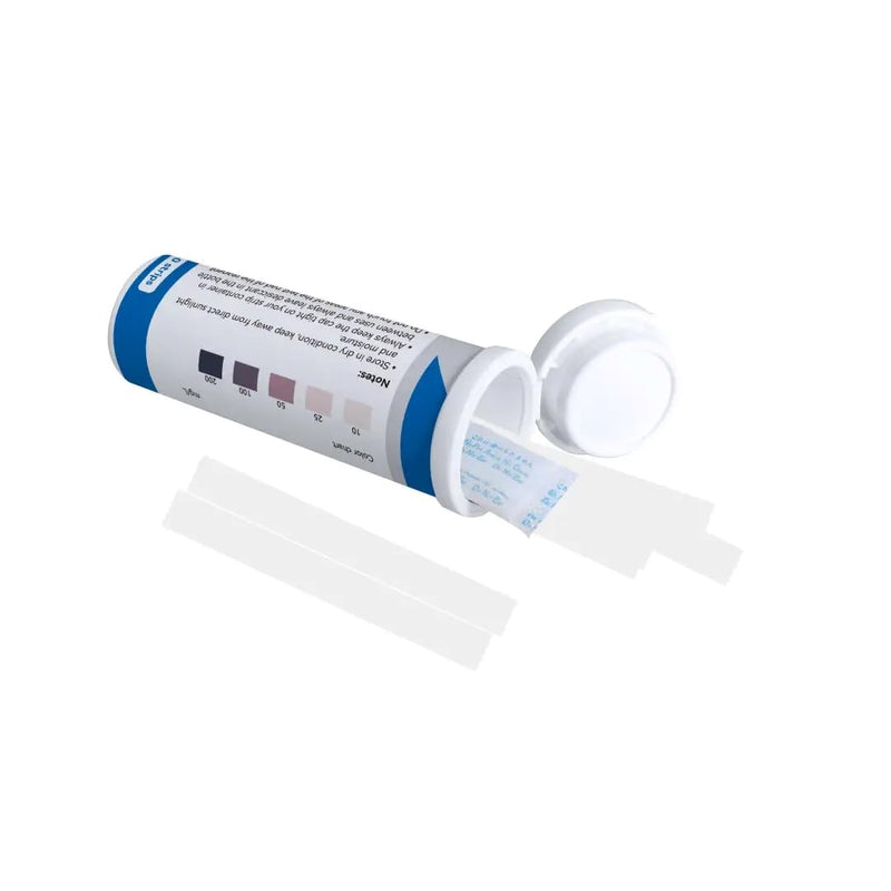 [Australia - AusPower] - Sanitizer Solution Water Test Strips for Restaraunts and Bars, 10-200 PPM, 1 x Vial 100 Test Strips 