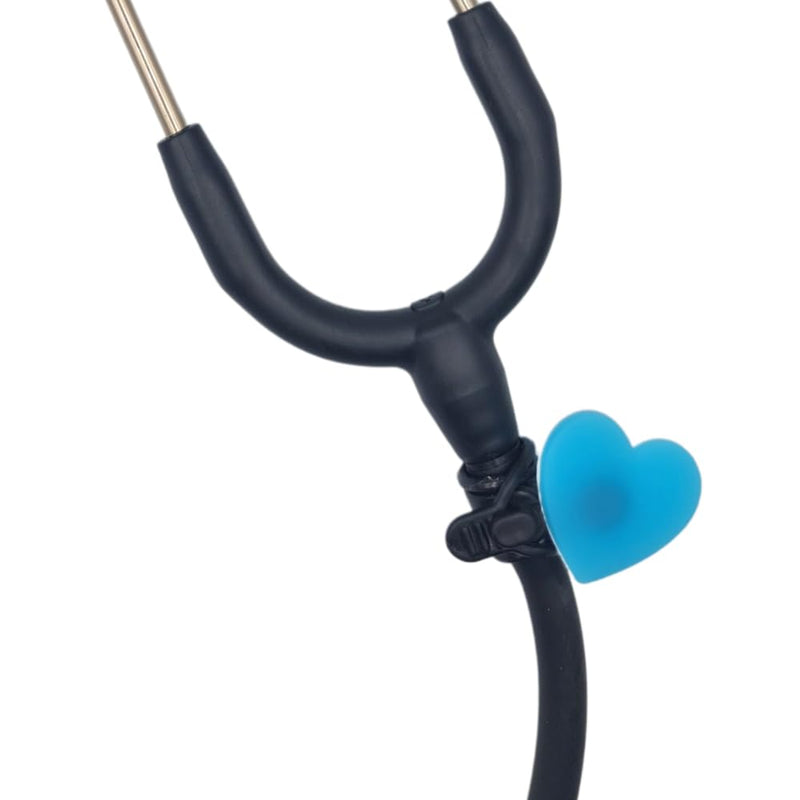 [Australia - AusPower] - Stethoscope Charms - Heart Blue - Medical Gift 