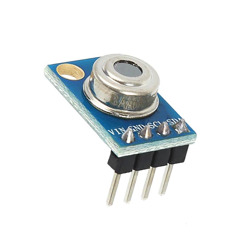 [Australia - AusPower] - SHILLEHTEK Pre-Soldered GY-906 MLX90614 BAA Non-Touch Infrared Temperature Sensor Module for Arduino, Raspberry Pi, ESP32, and Other Microcontrollers 