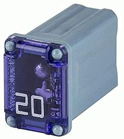 [Australia - AusPower] - 50 pc Automotive MCASE Mini Box Shaped Cartridge Fuse Kit multicolored 50 Pcs 
