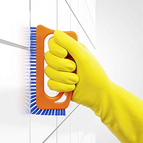 Fugenial"Fuginator Tile Joint Cleaning Brush for Use in The Bathroom Kitchen and The Rest of The Household (White/Blue) Blue,white