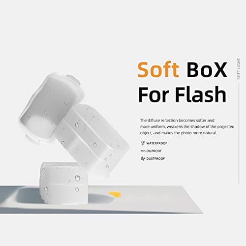 [Australia - AusPower] - Camera Flash Bounce Diffuser Light Softbox for speedlight, Compatible with Canon 560 565EX 580EX Godox V850 V860 TT600 TT685 