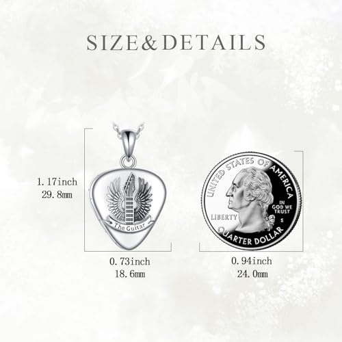 POPLYKE Urn Necklaces for Ashes Sterling Silver Cremation Urn Necklaces Memorial Keepsake With Filling Tool Angle Wing