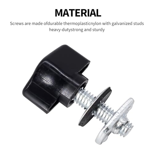 HiSport 8-pack universal hard top bolts screw and bolt assortment set
