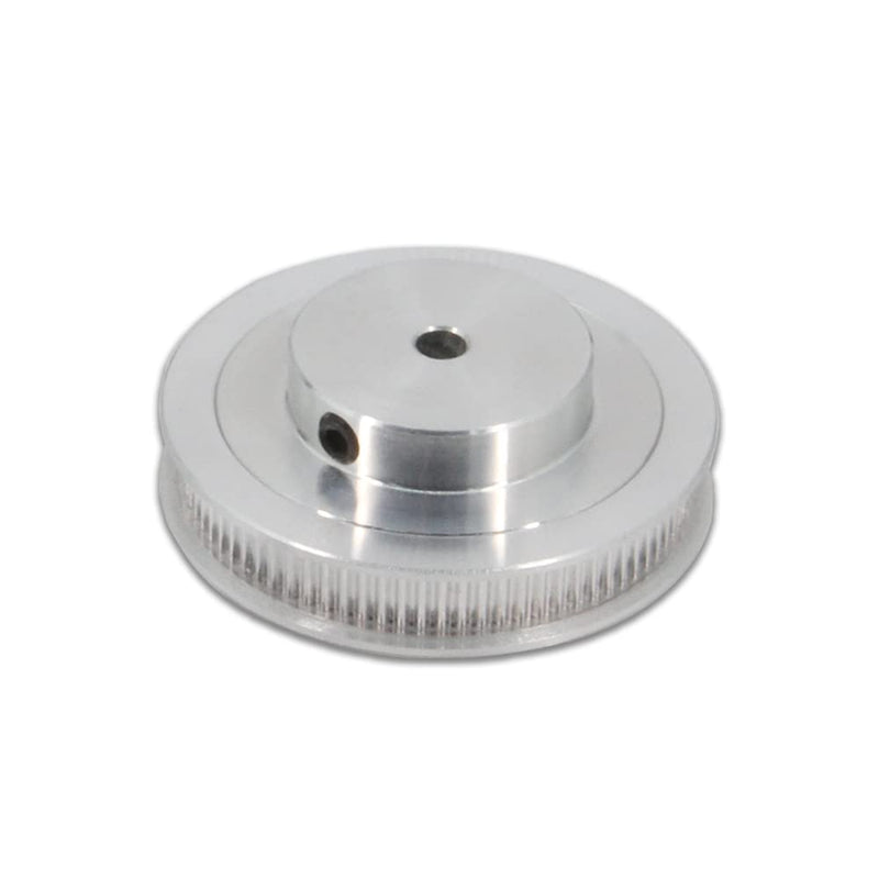 [Australia - AusPower] - 2Kit 2GT Synchronous Wheel 20&80 Teeth 5mm Bore Aluminum Timing Pulley with 2pcs Length 250mm Width 6mm Belt (20-80T-5B-6) 20-80T-5B-6 