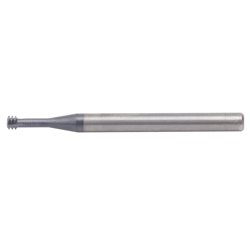 Cutting Cutter, 3-Tooth Metric 60° Tungsten Steel Thread Cutter, M4 x 0.7 x D4 x 50, Can Be Used for Aluminum, Copper, Stainless Steel, Alloy Steel