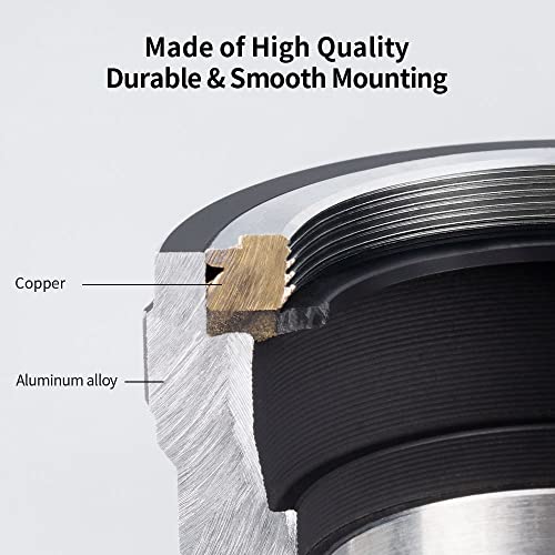 K&F Concept Lens Mount Adapter M42-L Manual Focus Compatible with M42 Lens to L Mount Camera Body