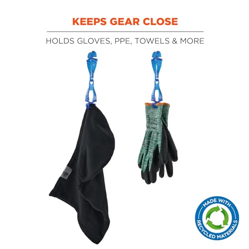 Ergodyne Squids 3400-ECO Recycled Glove Clip Holder with Dual Clips