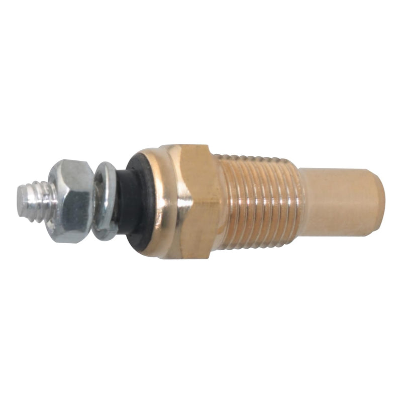 [Australia - AusPower] - MEETOOT Universal Gold Brass Water Cooled Oil Temperature Sensor 1/8 NPT Electrical Transmitter Transmission Unit 