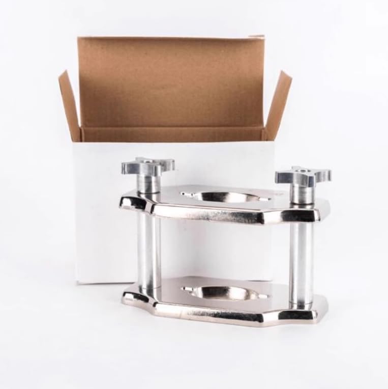 [Australia - AusPower] - SDent® TUV CE Dental Lab Single Layer Zinc Coated Reline Jig Simple Denture Presser Dental Compressor Compress Machine used with 8# Denture Flasles Flasks 