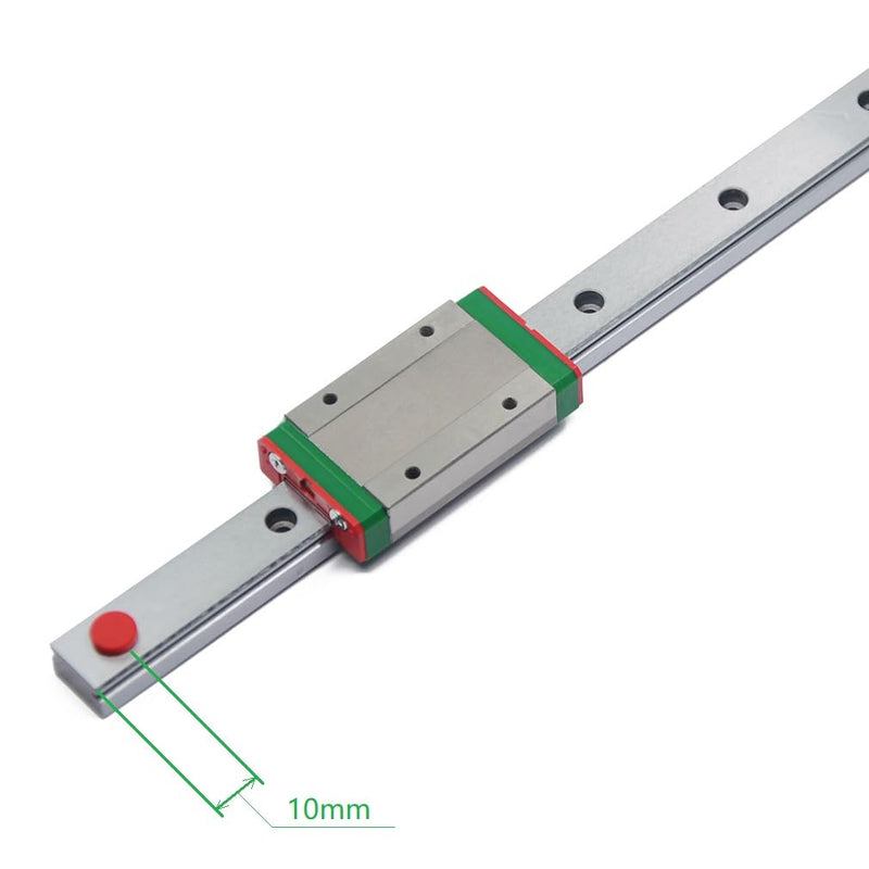 [Australia - AusPower] - 300mm MGN15 Linear Rail Guide with MGN15H Carriage Block for DLP UV 3D Printer and CNC Machine 300mm Rail+MGN15H 