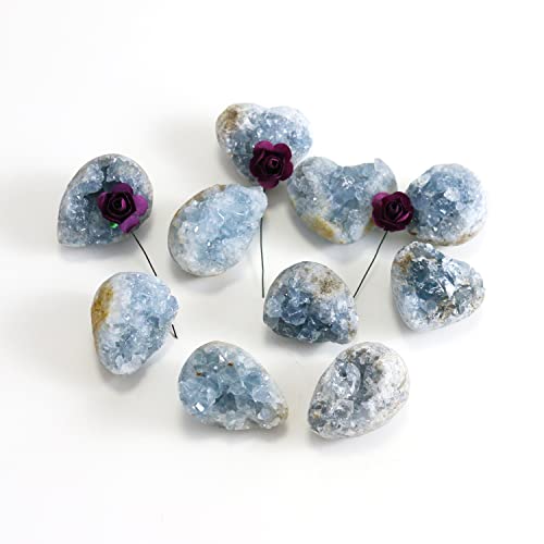 Celestite Crystals, Crystal Clusters, Angelite Crystal(100-150G)