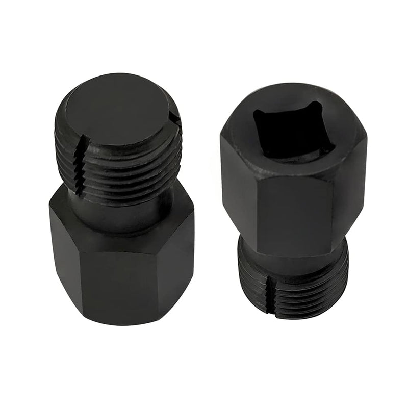 [Australia - AusPower] - 2PCS Oxygen Sensor Thread Chasers M18 x 1.5mm and M12 x 1.25mm thread chasers with 3/8” drive to clean and repair damaged threads 