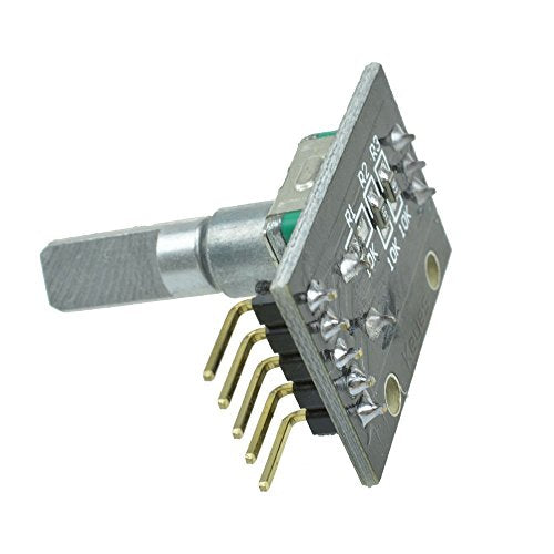 DollaTek 5Pcs KY-040 Rotary Encoder Module Brick Sensor Development Board
