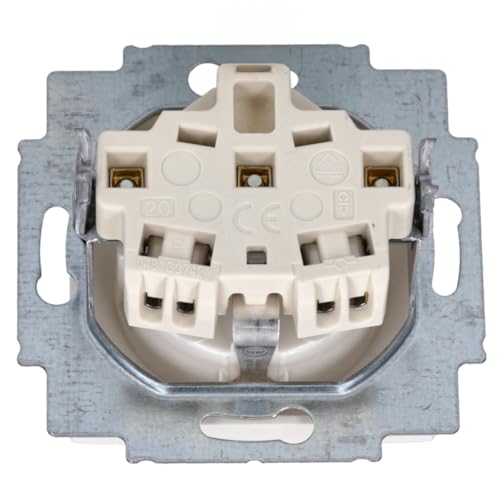 Busch-Jaeger Schuko Socket Outlet Insert 20 EUC-914 Alpine White Busch-Balance SI Socket 4011395191200 | (thermoplastic) Alpine white Busch-balance SI 2CKA002011A6232 Plug-in outlet