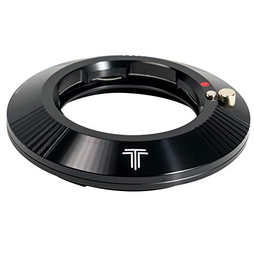 TTArtisan Lens Adapter/Converter Ring for Leica M Mount Lens to Hassel X1D Mount Camera Body Black LM-X1D