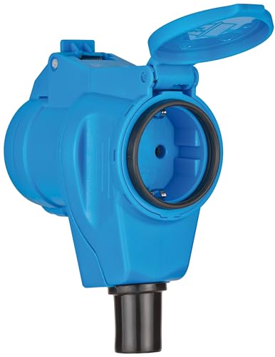 Brennenstuhl 1080980 Winkel Kupplung CEE (Blue)