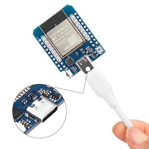 Pack of 3 Mini for ESP32 Development Board NodeMCU WiFi Bluetooth Development Board CH9102F Chip Compatible Arduino IDE