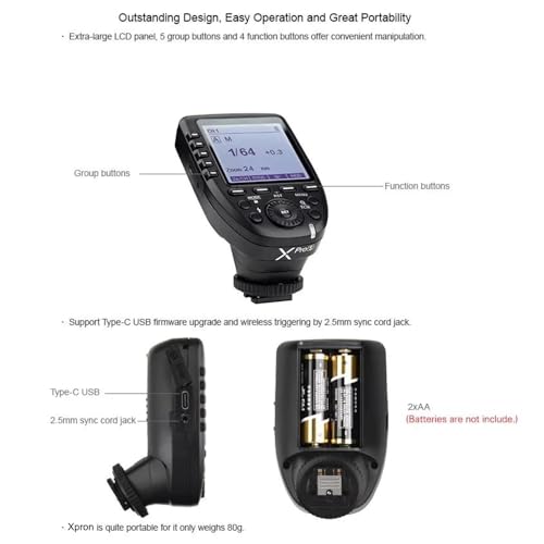 Godox Xpro-N TTL Wireless Flash Trigger for Nikon Cameras HC-XPN