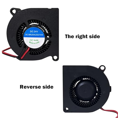 2PCS Kobra 3/Kobra 2 Series Blower Fan 5020 DC 24V for Kobra 2 /Kobra 2 Max/Kobra 2 Pro/Kobra 2 Plus/Kobra 2 Neo