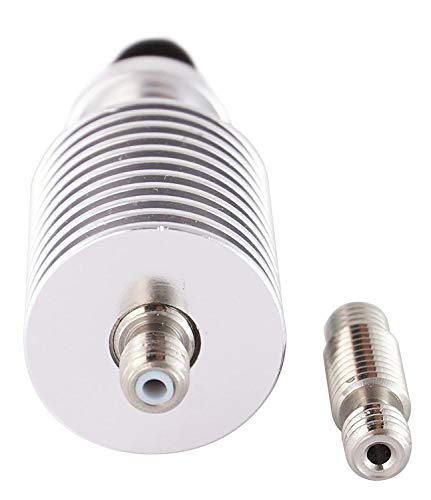 V6 Hot-End Kit: All Metal + Teflon J-head Bowden 0.4mm nozzle Teflon hose fan PC4-m6 Push-Fit 1.75mm - 3D printer: Anycubic Creality Anet and others V6 Hotend Kit Rev.2
