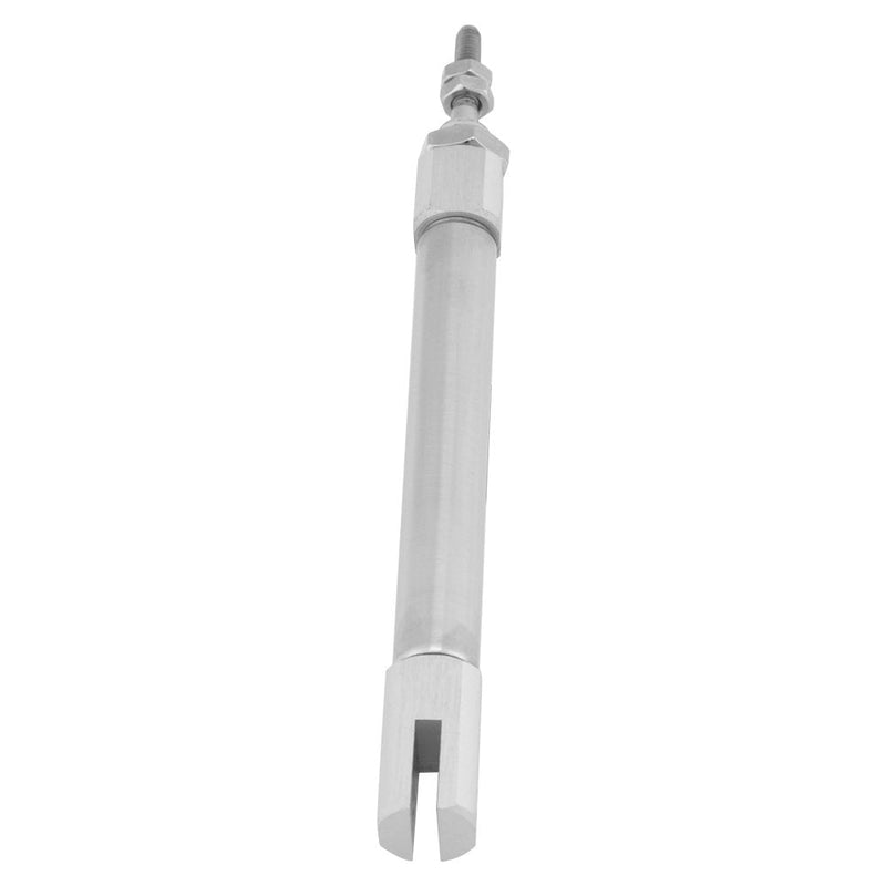 1pc Pneumatic Cylinder Double Acting Stroke 50mm / 2inch Compact Mini Stainless Steel Air Cylinder 1Mpa