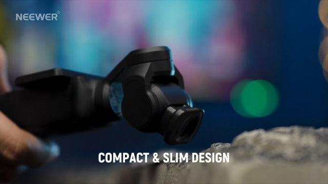 NEEWER 2x Macro Lens Compatible with DJI Osmo Pocket 3 / Pocket 4 / Xtra Muse, 3 Elements 3 Groups HD Magnetic Close Up Macro Photography Lens, Do Not Stack Filters, LS-64