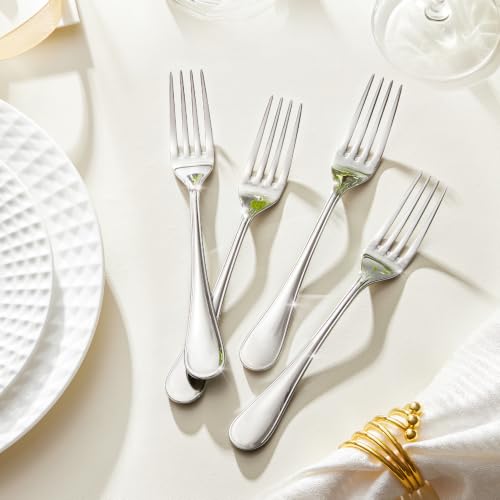 KINGSTONE 24-Piece 7.11-Inch Salad Forks Set, 18/10 Stainless Steel
