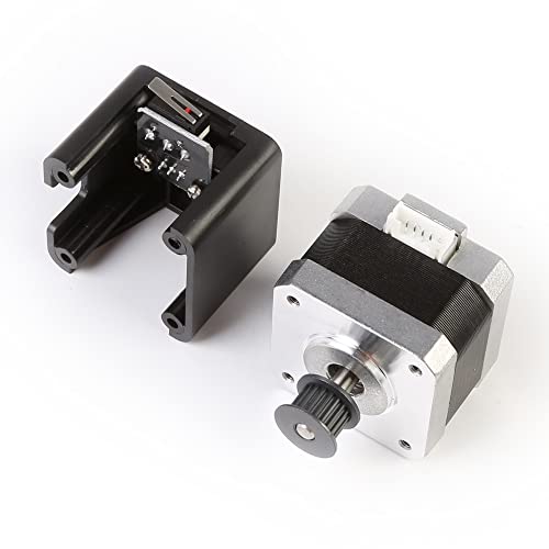 POLISI3D Ender 3 V2 X Axis Stepper Motor Kit with Limit Switch Compatible with Ender 3, Ender 3 pro, Ender 3 Max (42-34, with Gear Limit Switch kit)
