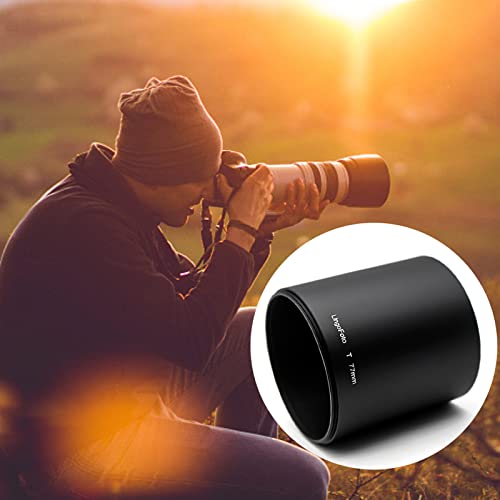 77mmx78mmm Metal Lens Hood for Tele Lens with 77mm Filter Thread