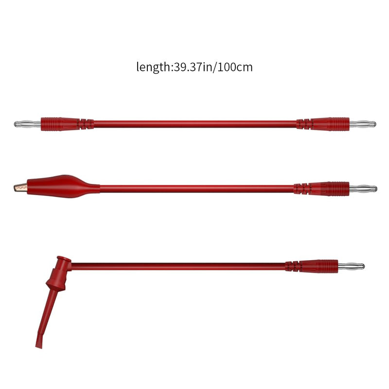 [Australia - AusPower] - BNC Male Plug to Banana Socket Oscilloscope Accessory Set, Test Lead Kit(7pcs) 