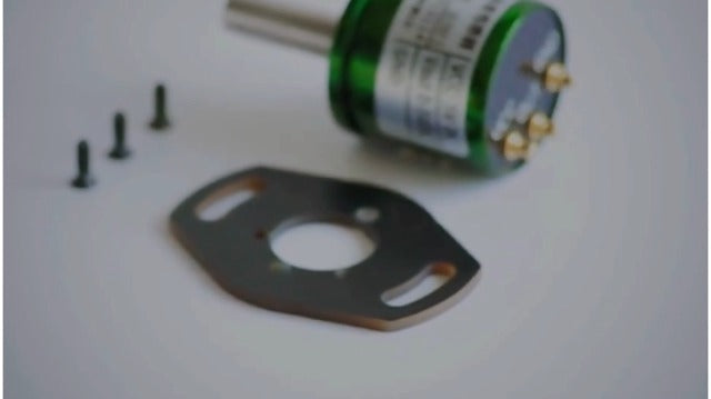 DEWIN Hall Sensor, Hall Angle Sensor Resolution 0.088° 0-360 Degrees Rotatable Hall Angle Sensor 0-5V Output Full Circle 12Bit