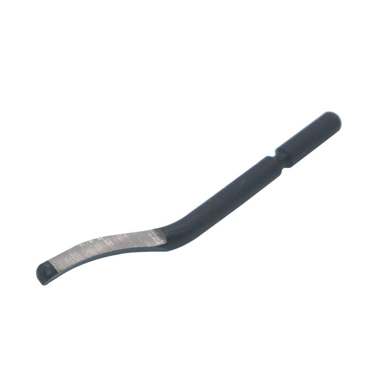 [Australia - AusPower] - Hand Metal Deburring Tool NB1100 Handle + 10 pcs BS1010 Rotary Deburr Blades, Burr Remover Hand Tool for Wood/Plastic/Aluminum/Copper and Steel 