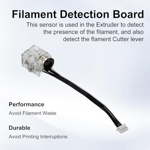 3D Printer Extruder Filament Sensor Compatible with X1 Series 3D Printer Update Accessories X1/X1C Hall Switch