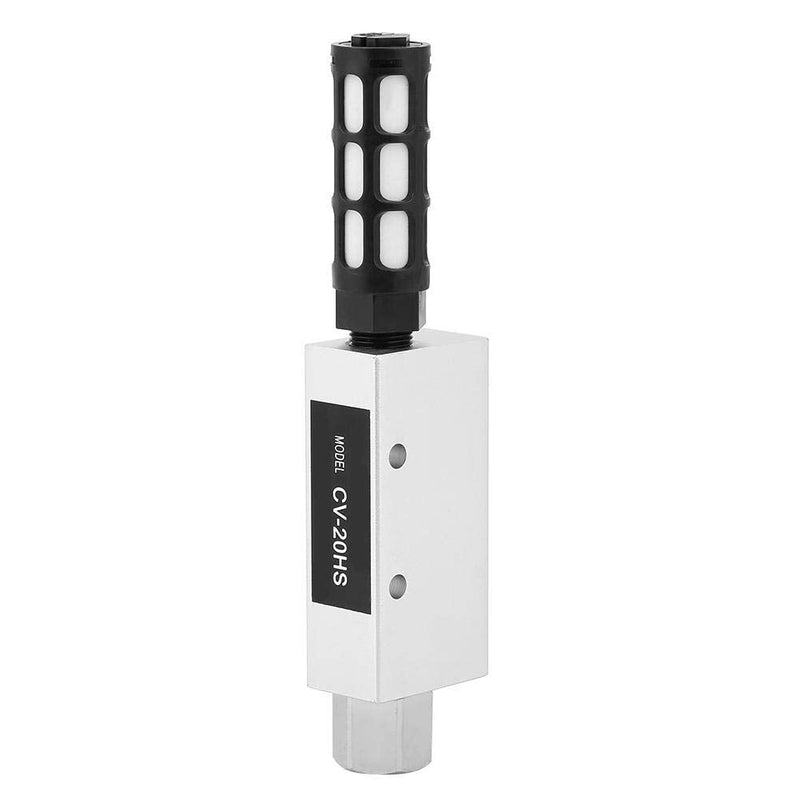 Akozon Vacuum Ejector CV-20HS Pneumatic Vacuum Ejector with Silencer