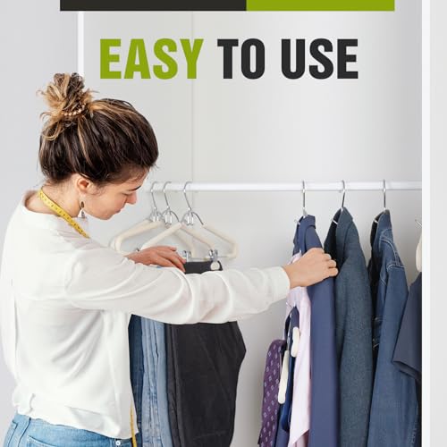 Foam Padded Clips Hooks Women Men Clothing Suit Pack Pants Hangers Beige 5 Beige 5 Pack Pants Clips