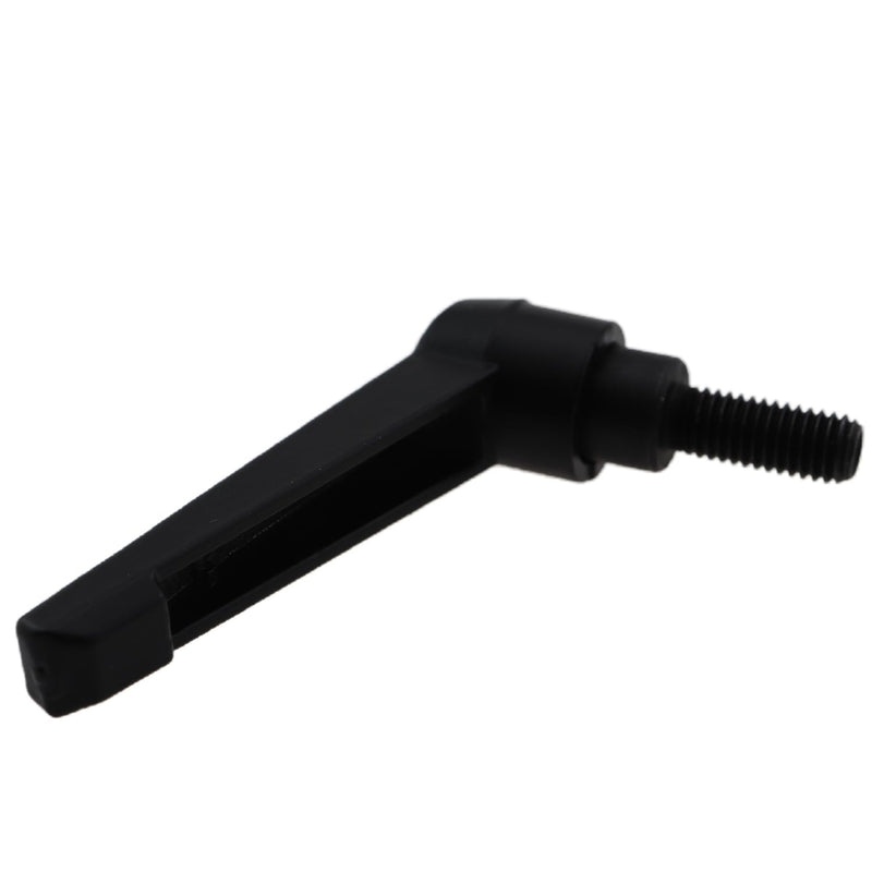 [Australia - AusPower] - 2PCS Black Adjustable Tightening Handle Screws 7 Type Hand Screw Positioning Locking Wrench Lever Knob Thread Ratchet Stud Locking Used in Lathe Woodworking Machinery Packaging Machinery 
