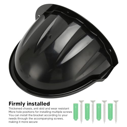 Universal Security Camera Sun Rain Cover Shield - Length 11.4", Width 8.0", Height 6.2" - Weatherproof Protective Roof for Dome/Bullet Outdoor Cameras (Black, 2Pack) Black-2Pcs