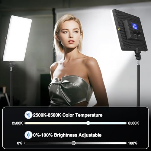 Unicucp 20W LED Video Photography Light Panel, Type C& Built-in 4000mAh