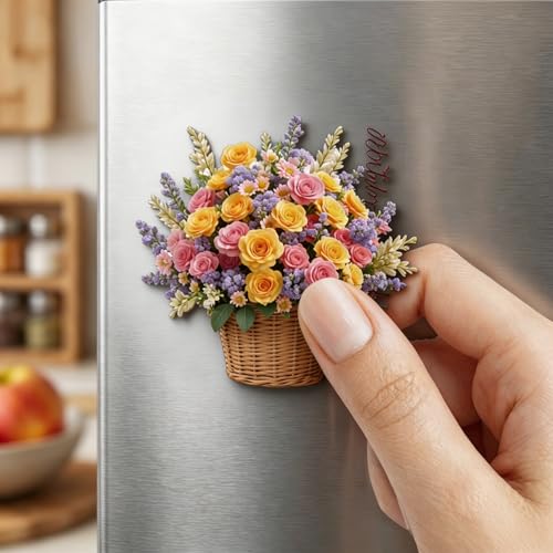 2D Flat Guardian Angel Fridge Magnet, Religious Heart Angel Refrigerator Magnet, Spiritual Decorative Magnet for Fridge Whiteboard Locker