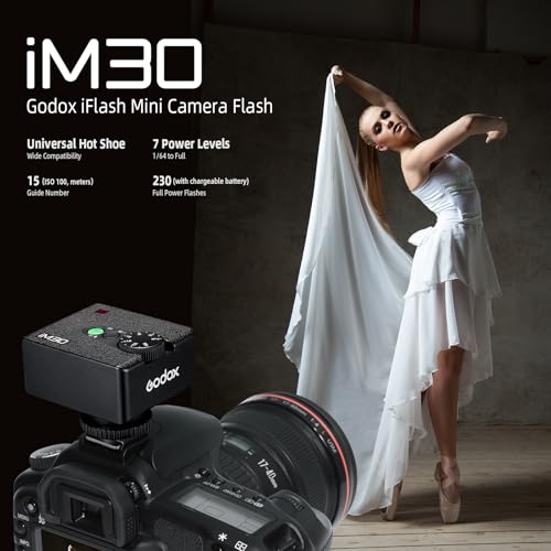 Godox iM30 GN15 Mini Camera Flash Speedlite