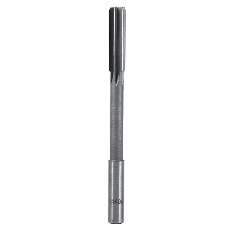 [Australia - AusPower] - 8 Pieces 3,4,5,6,7,8,9,10 mm HSS Reamer Set, Cylinder Shank Milling Tool, High Speed Steel, Hand Operated Reamer, Milling Machine Reamer for Drilling Processing 