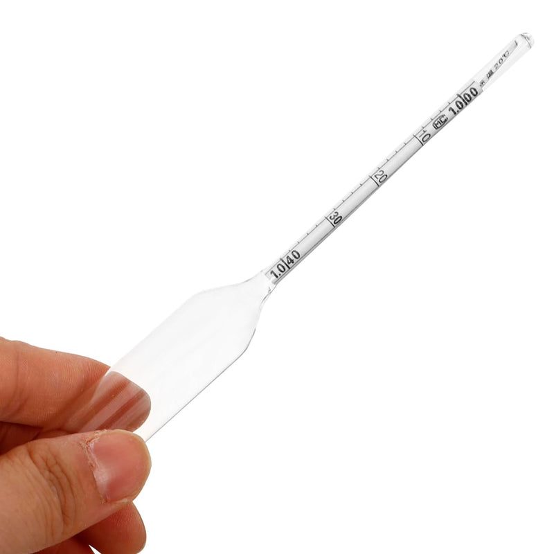 VICASKY Milk Hydrometer Made of Glass, Lactate Meter for Density Measurement for Milk, Precise Milk Measuring Tool for Kitchen and Laboratory, Portable Manual Hydrometer, 6.69 x 0.59 x 0.59 inches