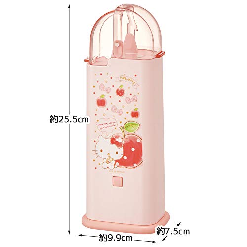 Skater TW81 Hello Kitty Happiness Girl Sanrio Chopsticks Stand Hood Type Chopsticks Stand Chopsticks Case